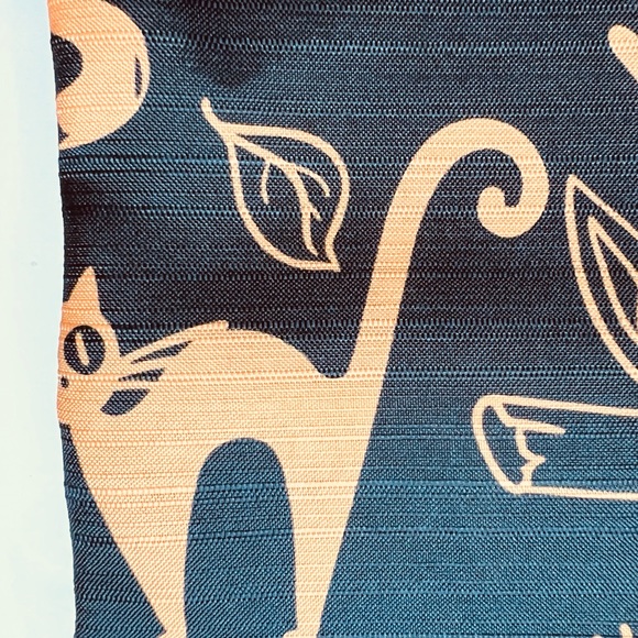 Halloween It’s Spooky Season Fabric Shower Curtain Metal Hooks Black Orange - Picture 11 of 11